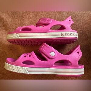 Crocs Kids Pink Sandals